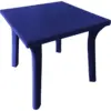 Mesa plastica Cuadrada Lina azul oscura