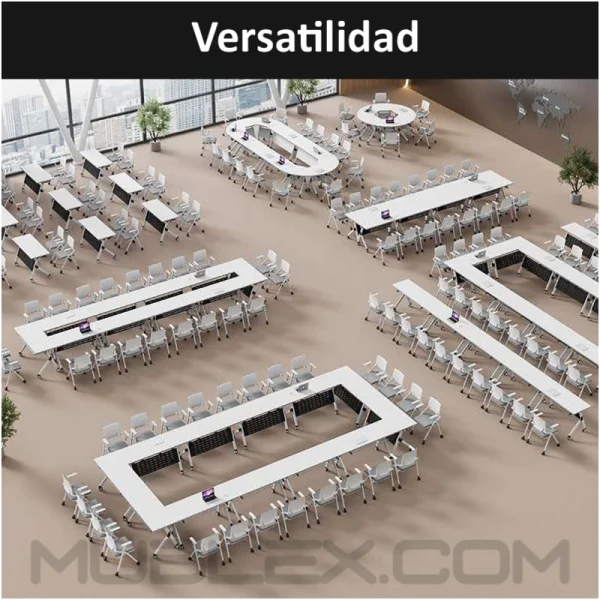 Escritorio plegable movil duo multipes