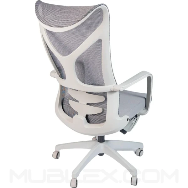 Silla Synero gris posterior