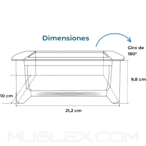 Grommet Inteligent IIA Dimensiones