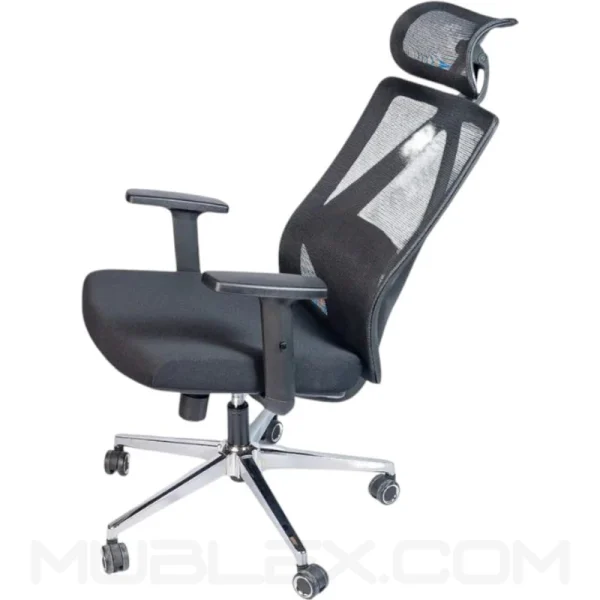 Silla de oficina Syncro 4D Equa color Negro