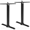Base metálica para mesa rectangular Ganges