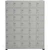 Locker para celular con 35 casilleros metálico