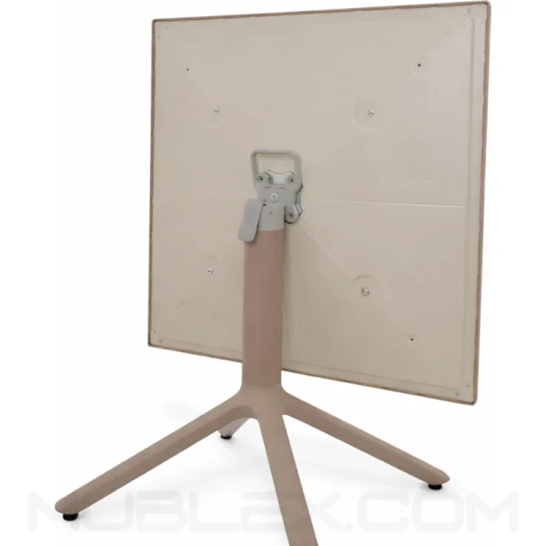 Mesa cuadrada plegable para exteriores 80x80cm TecnoPlex - Image 2