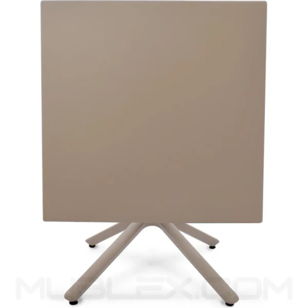 Mesa cuadrada plegable para exteriores 80x80cm TecnoPlex - Image 7
