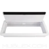 Caja pasa cables para mesa o escritorio con tapa - PushDuo