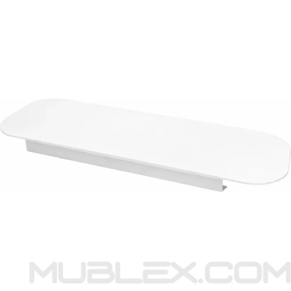 Extensión porta teclado metálico para escritorio en L o esquinero - Image 6