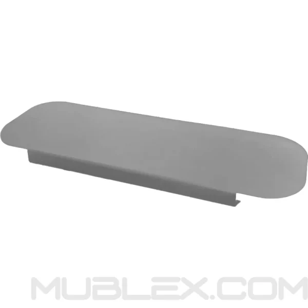 Extensión porta teclado metálico para escritorio en L o esquinero - Image 8