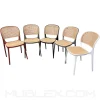 Silla en mimbre o ratán Solea arco