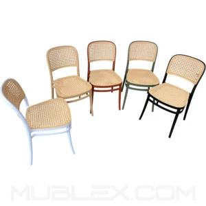 Silla en mimbre o ratán Solea compacta