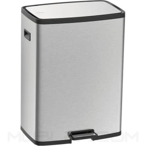 Basurero en Acero Inoxidable con Pedal Octos 45L