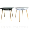 Mesa cuadrada estilo Eames con Cesto 80 × 80 cm
