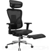 Silla Tessa presidente con reposapiés y conector en nylon